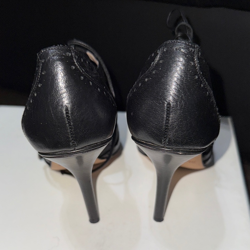 Michael Kors oxford black high heel bootie - Picture 3 of 4